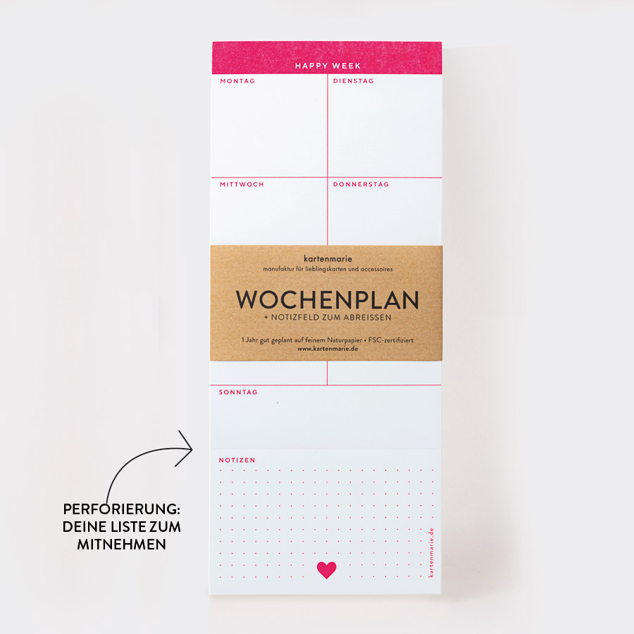 3000-Wochenplan